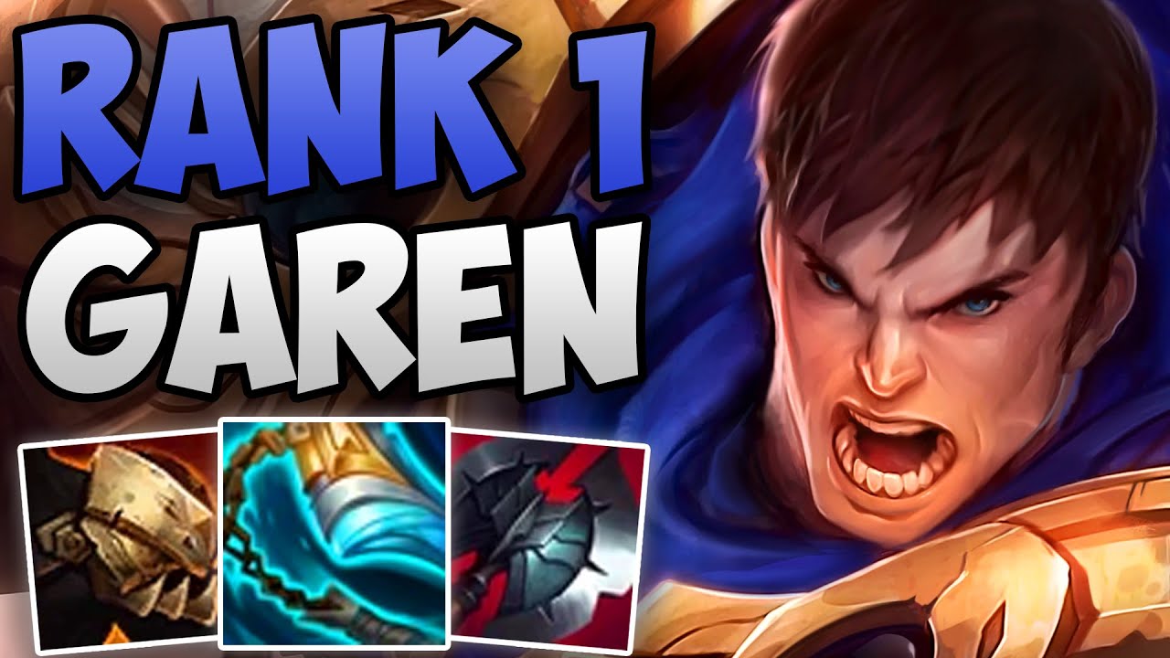 BEST GAREN IN THE WORLD FULL TOP GAMEPLAY! | CHALLENGER GAREN TOP | Patch 13.8 S13