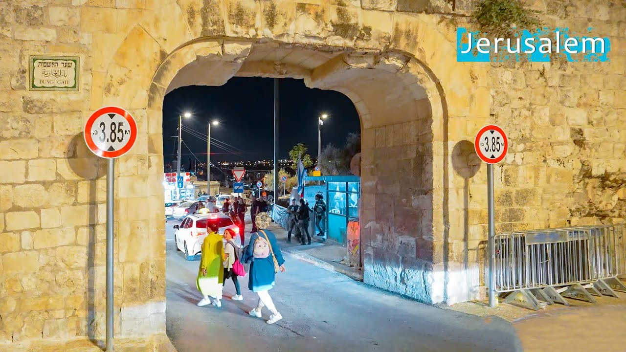 Город, который никогда не спит. Иерусалим ночью перед праздниками.