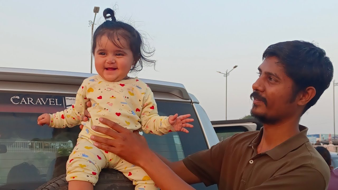 “Meri naughty princess ready hai dhamal ke liye 👑”#NewMomLife#MomVlog#iVlog