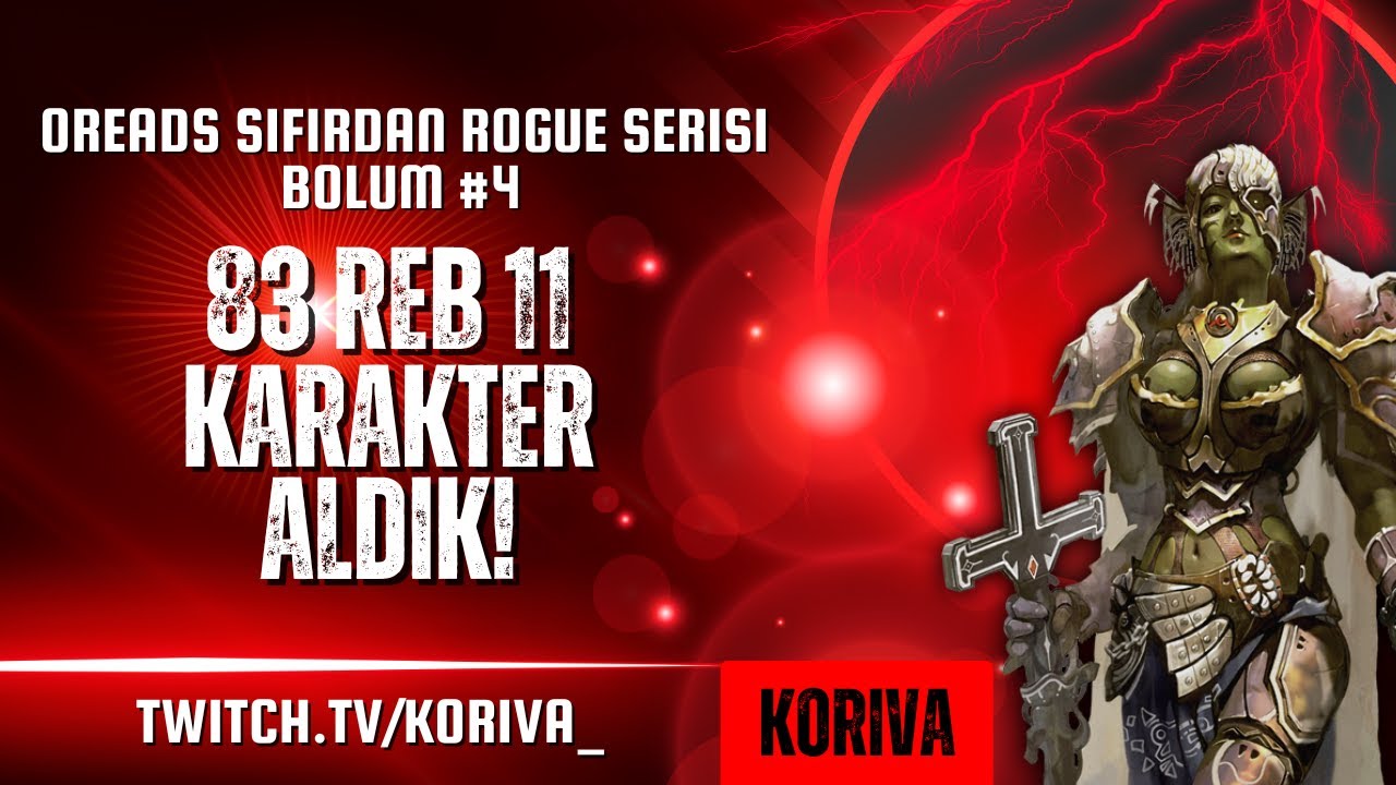 83 REB 11 KARAKTER ALDIK! | Oreads Sıfırdan Rogue Serisi Bölüm #4 #knightonline #oreads