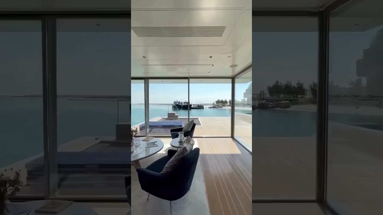 This is the  Floating Seahorse Villa. Video by @theheartofeurope_official curated by @archgalaxy