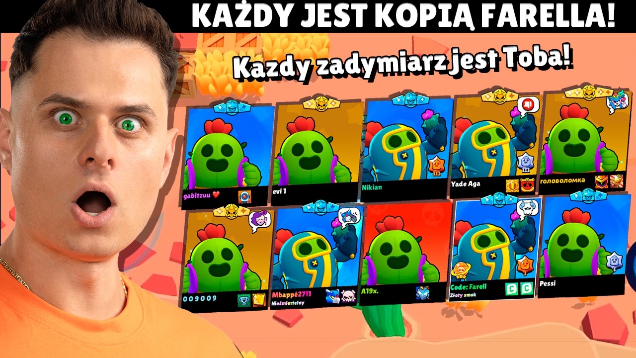 KAŻDY ZADYMIARZ JEST MOJĄ KOPIĄ W BRAWL STARS!