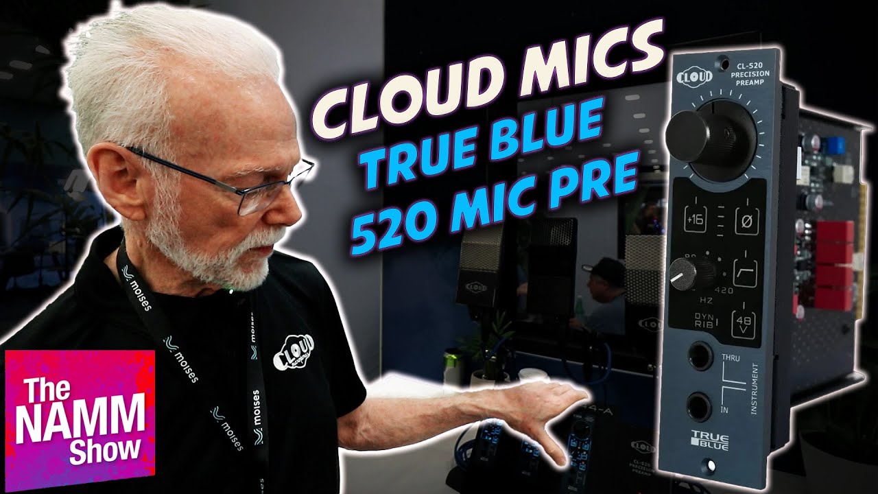 Компания Cloud Mics выпустила нечто особенное — микрофонный предусилитель True Blue 520.