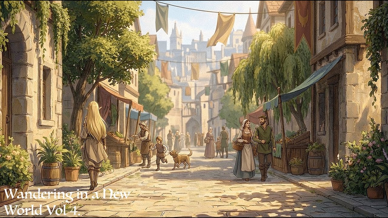 🌍✨ Wandering in a New World — Relaxing Fantasy Music for Study, Sleep & Meditation