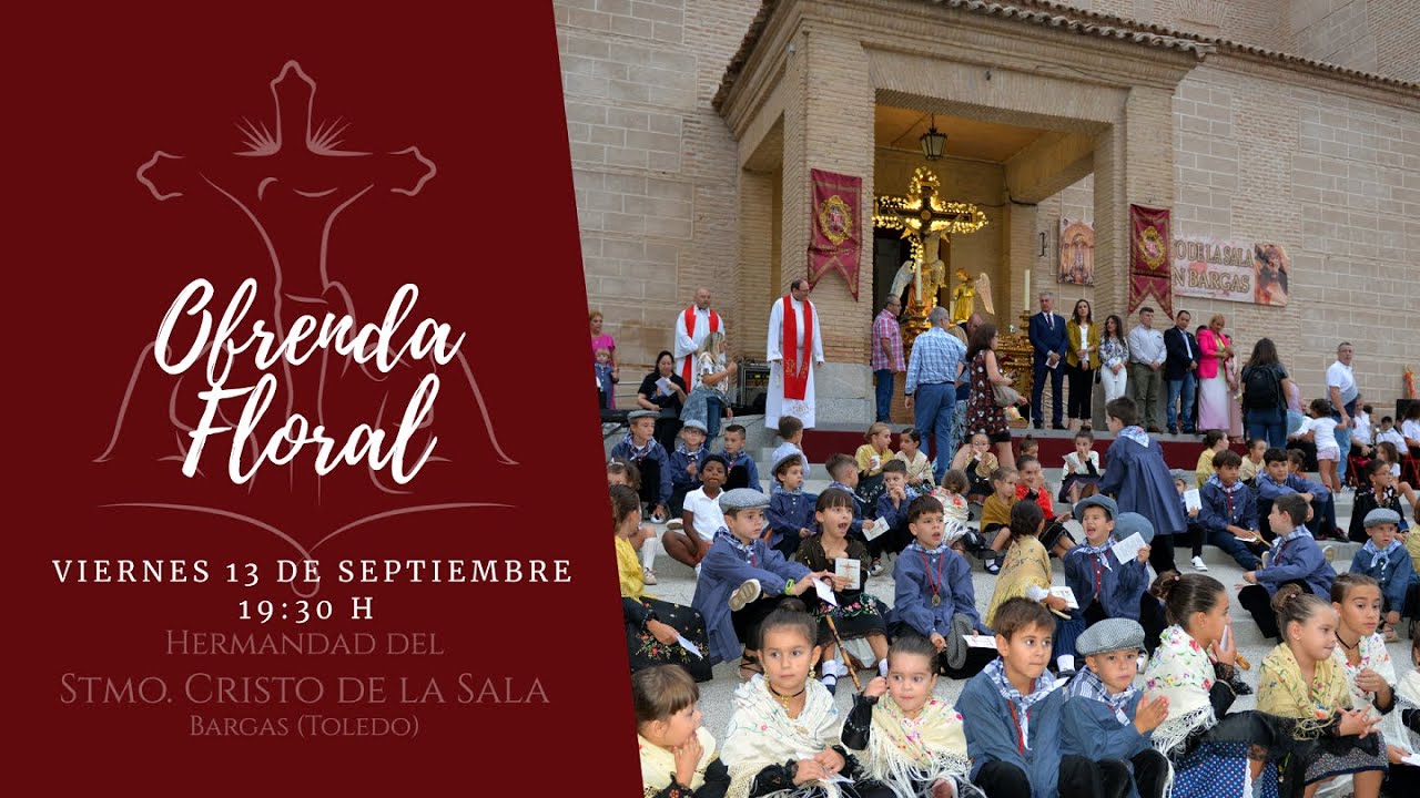 Ofrenda floral al Stmo. Cristo de la Sala 13/9/24