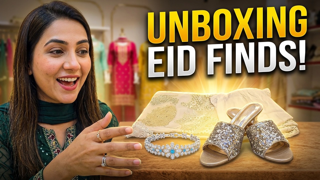 EID SHOPPING HAUL Dubai | Pakistani Designer Suits, Jewelry & Affordable Finds