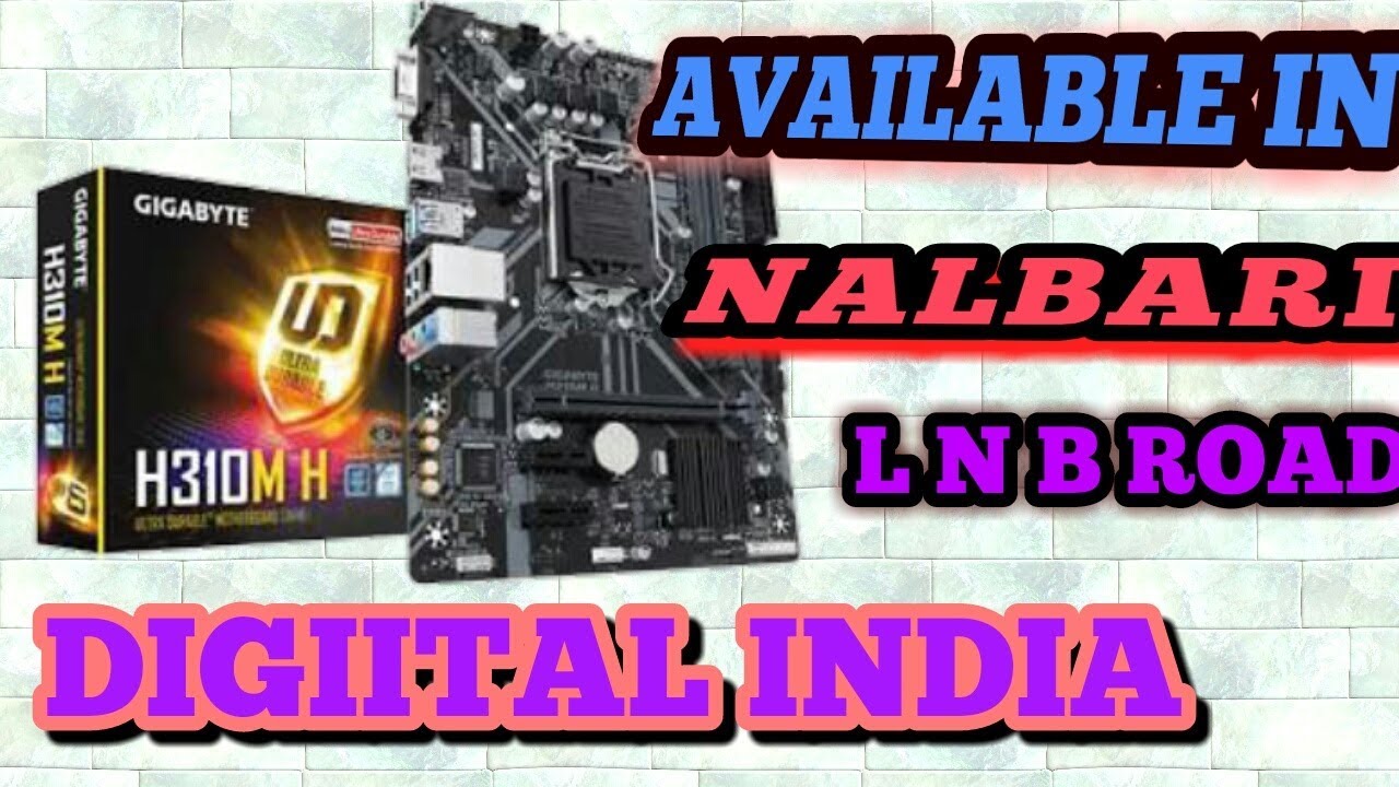 GIGABYTE H310M H GAMING MOTHERBOARD UNBOXIG