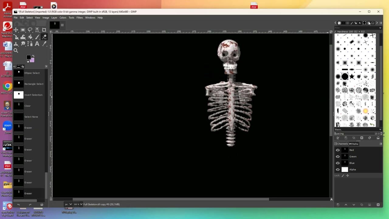 202 Project   Rigged Model with Behaviors