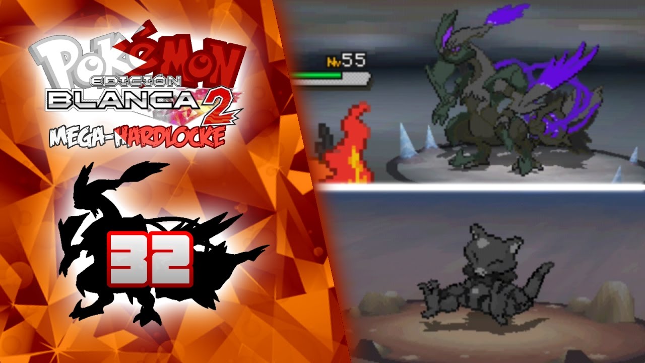 Pok&eacute;mon Blanco2 Mega-Hardlocke #32 | Kyurem Blanco Oscuro y Abra Oscuro