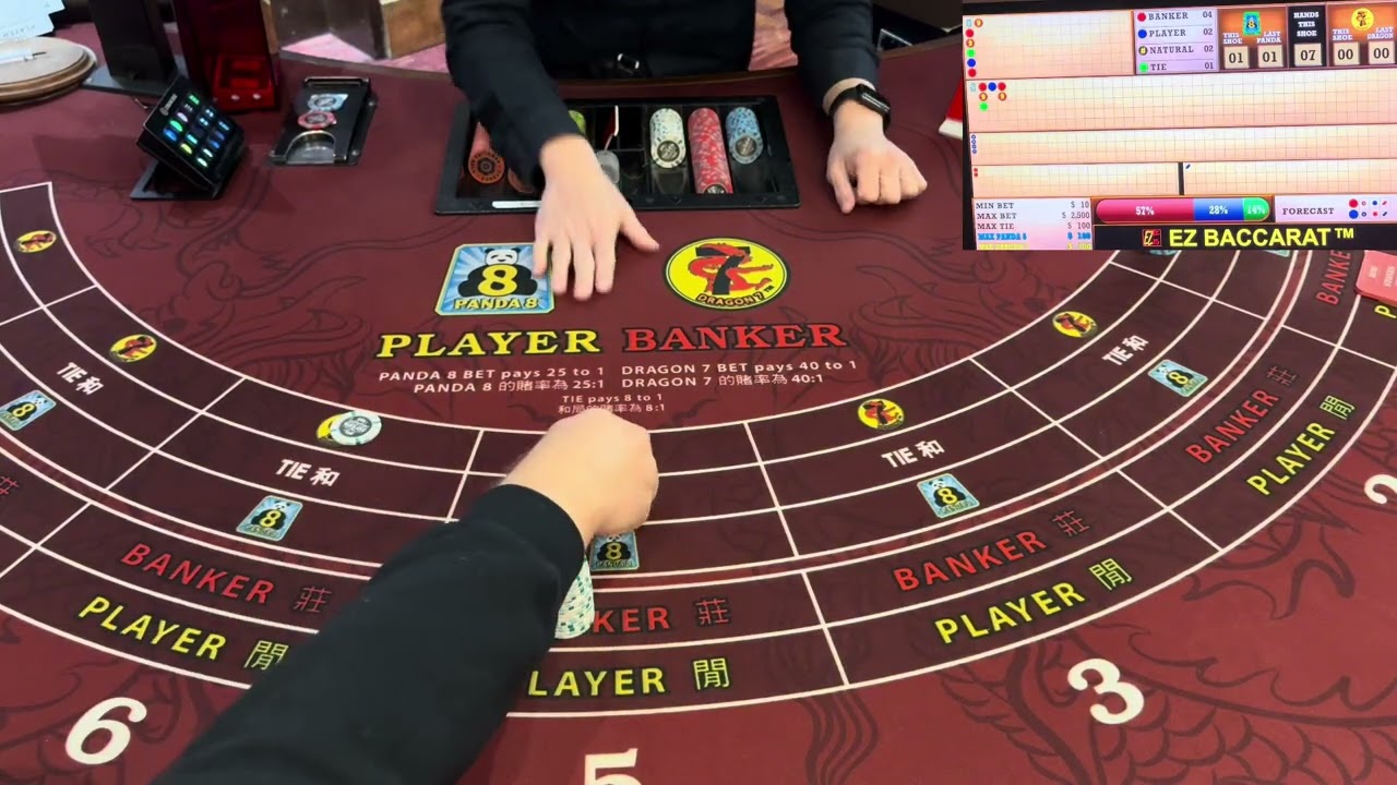 HUGE WIN PLAYING BACCARAT