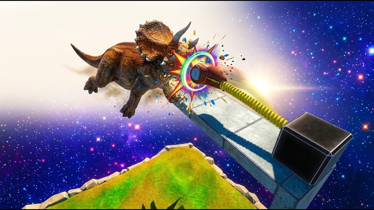 IMPOSSIBLE BOSS FIGHT! (Triceratops vs One Punch) 🥊💥