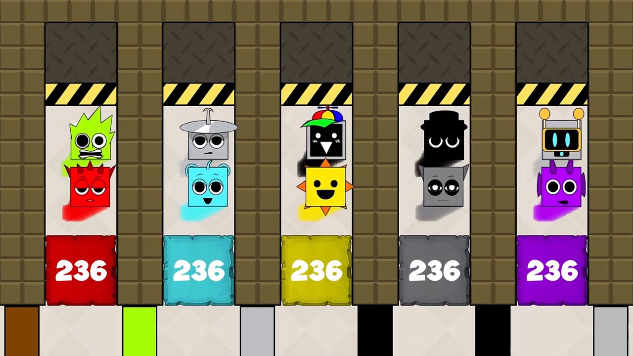 Sprunki Battle: Smash the Blocks, Survive the Battle!