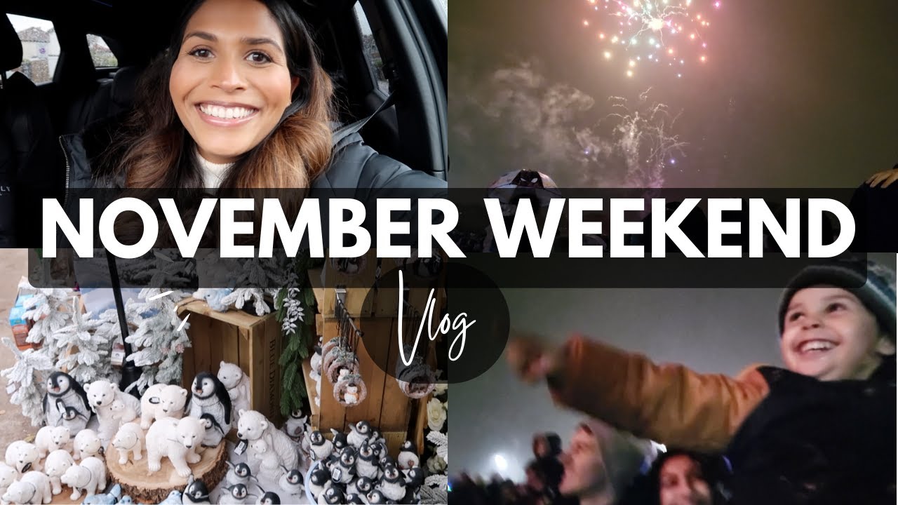 WEEKEND VLOG NOV 22 | FIREWORKS, FUN, FAMILY - PREGNANCY ANXIETY