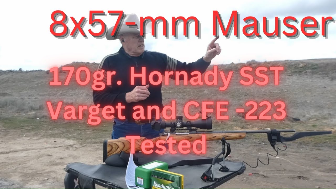 8mm Mauser - 8x57mm | First Handload Tests and Results.