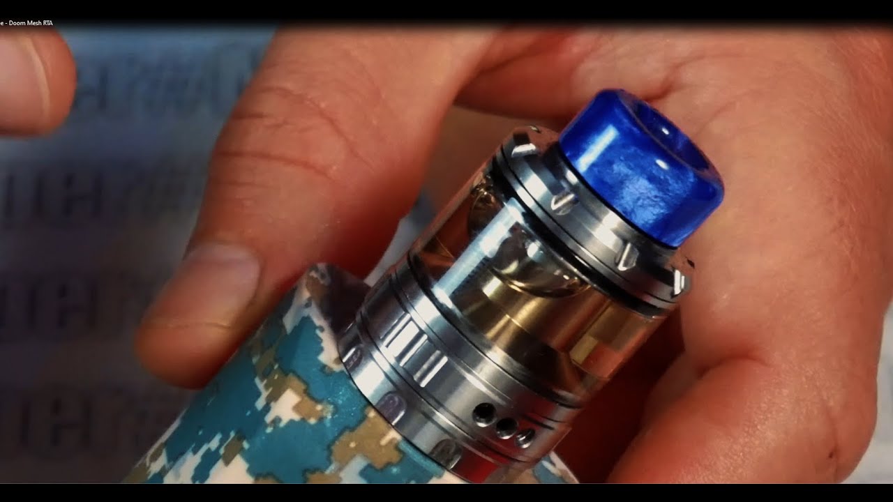 סקירה אמיתית - Damn Vape - Doom Mesh RTA