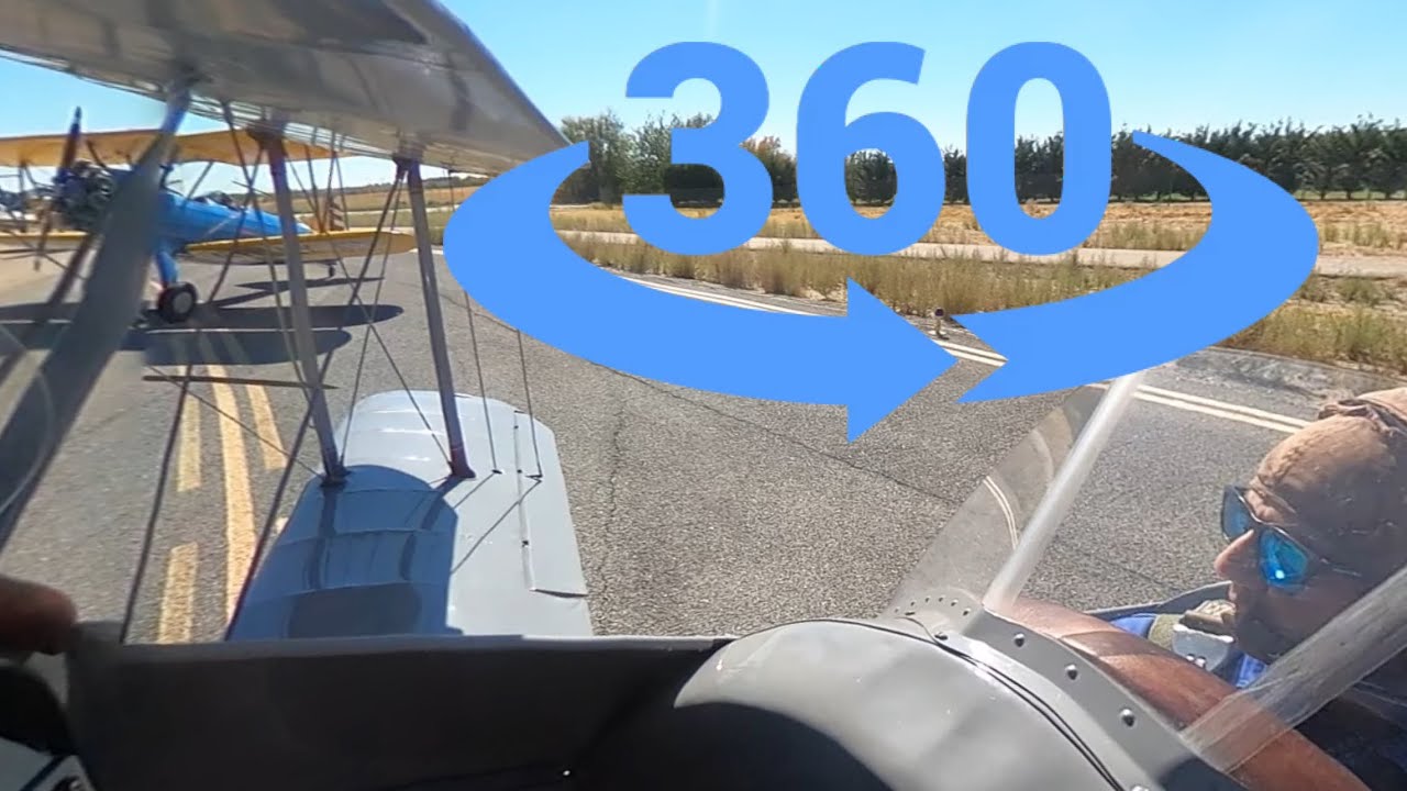 Exhibición FIO 5 octubre 2025 Fundación Infante de Orleans airshow VR 360° Bucker Jungmann