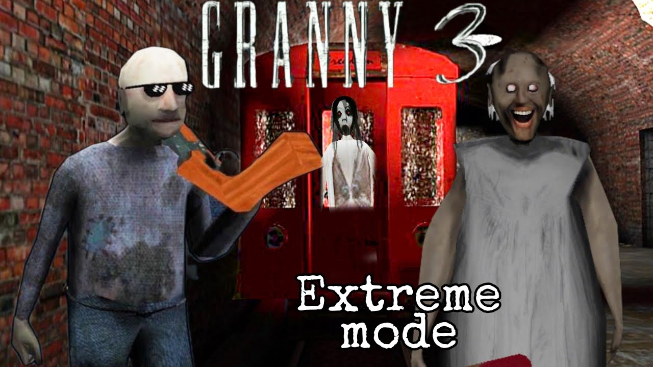Granny 3 Train Escape 🚂 |Full gameplay Extreme mode |🤣