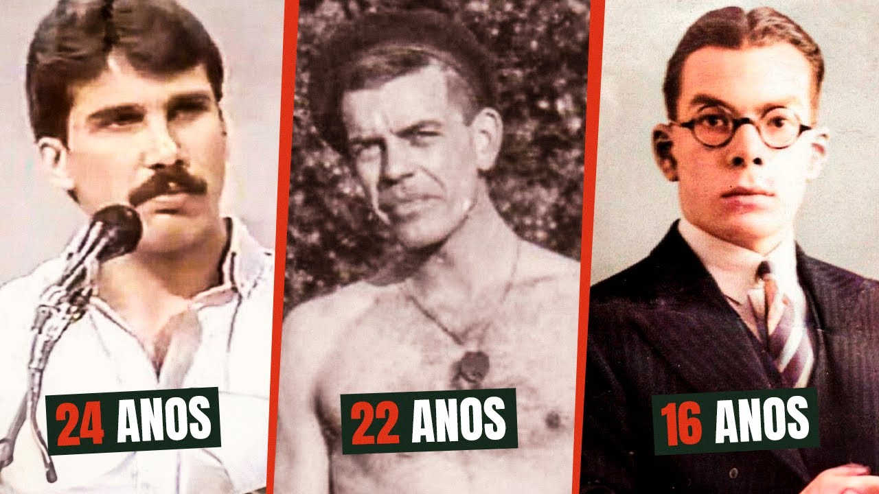 POR QUE OS JOVENS DE ANTIGAMENTE PARECIAM MAIS VELHOS?