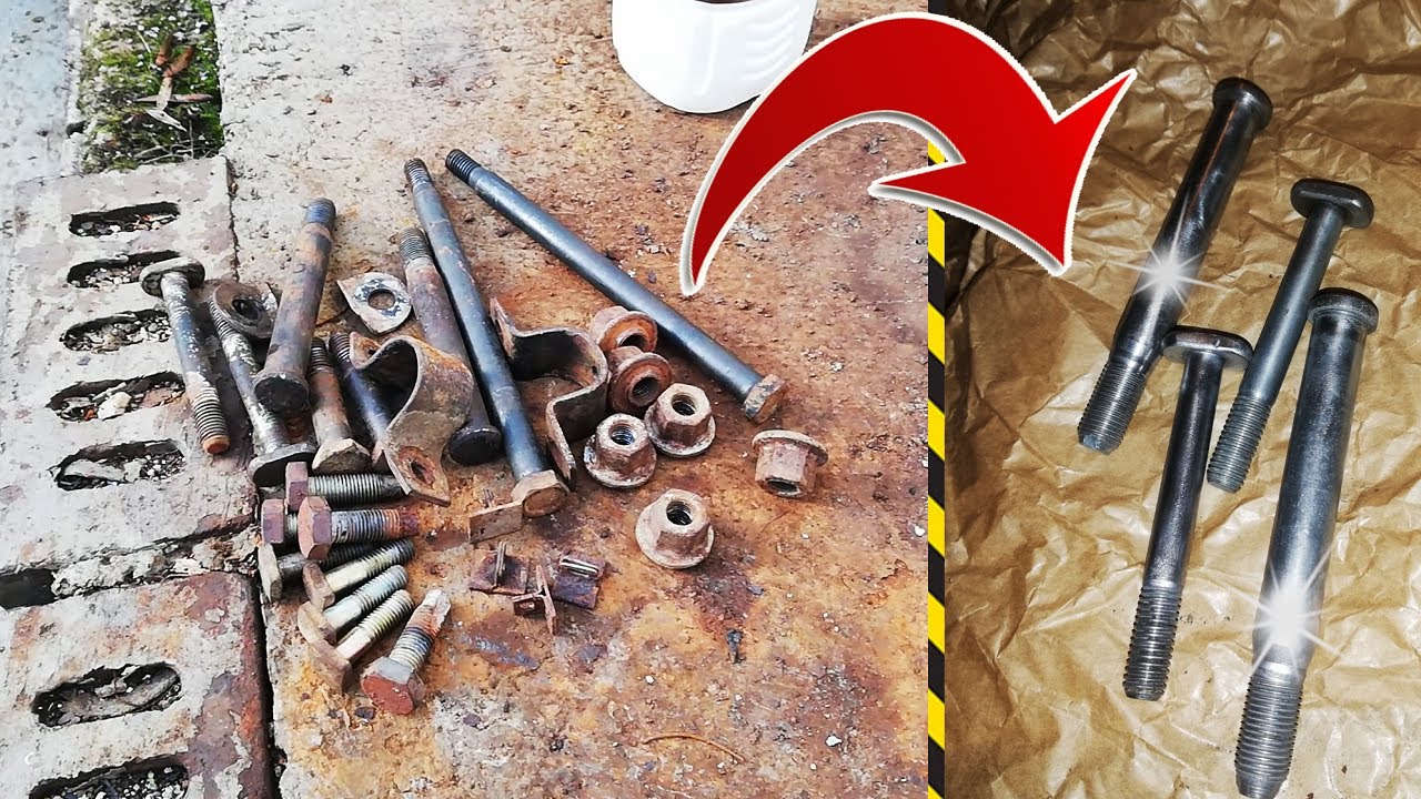 Comment électrozinguer de la boulonnerie? [Restauration - Episode 10]