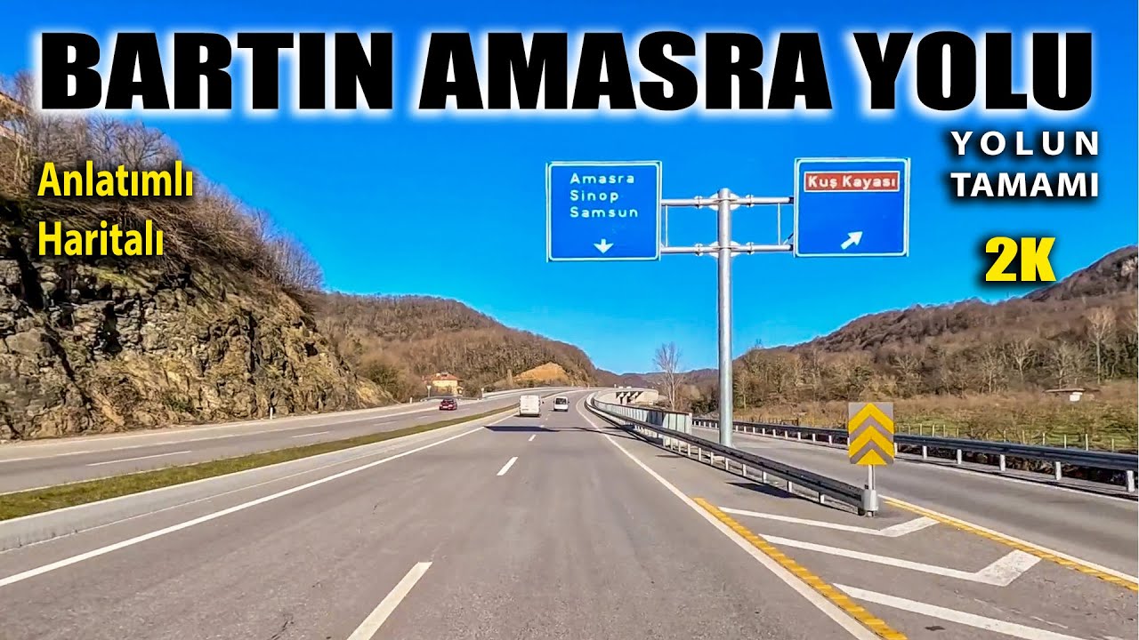 Bartın Amasra yolu | Yolun Tamamı | Süper Manzaralı Yol Anlatımlı Haritalı #keşfet #amasra #bartın