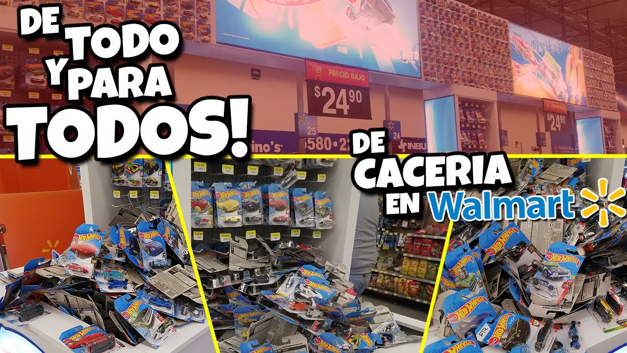 Encontre 3 botaderos con todo lo bueno - Caceria Hot Wheels en Walmart Toreo en la CDMX