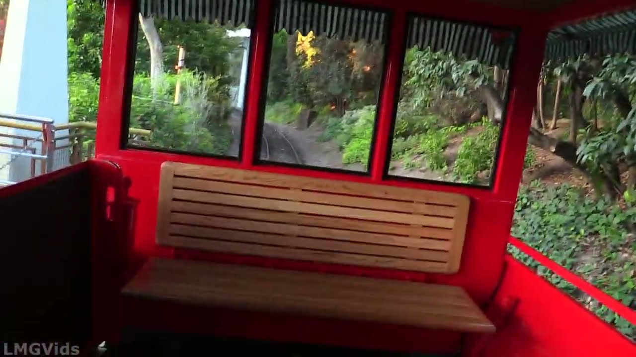 [HD] 2014 Disneyland Railroad Backwards - 1080p 60fps Full Ridethrough