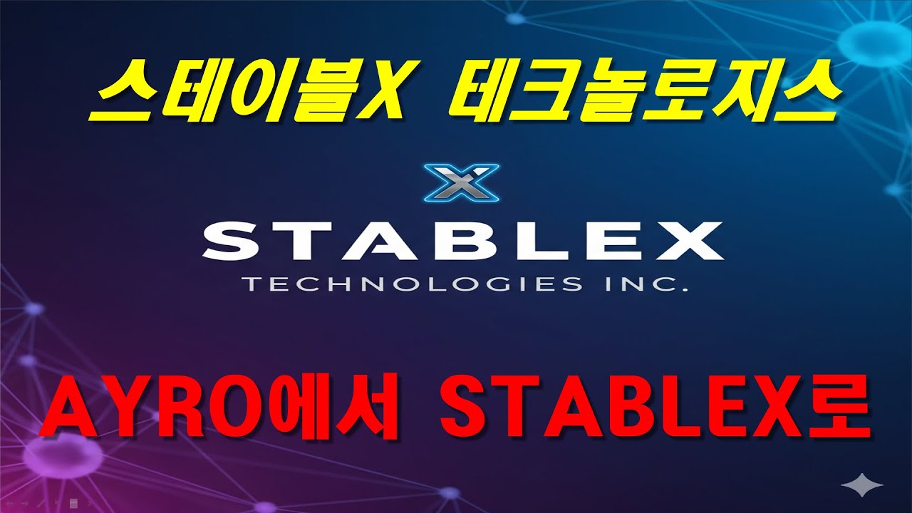 스테이블X 테크놀로지스 STABLEX TECHNOLOGIES INC (SBLX) 기업 분석