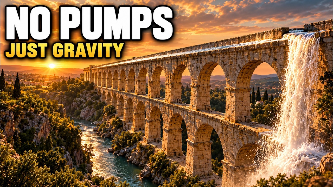 How Rome Carried Water Across Entire Valleys