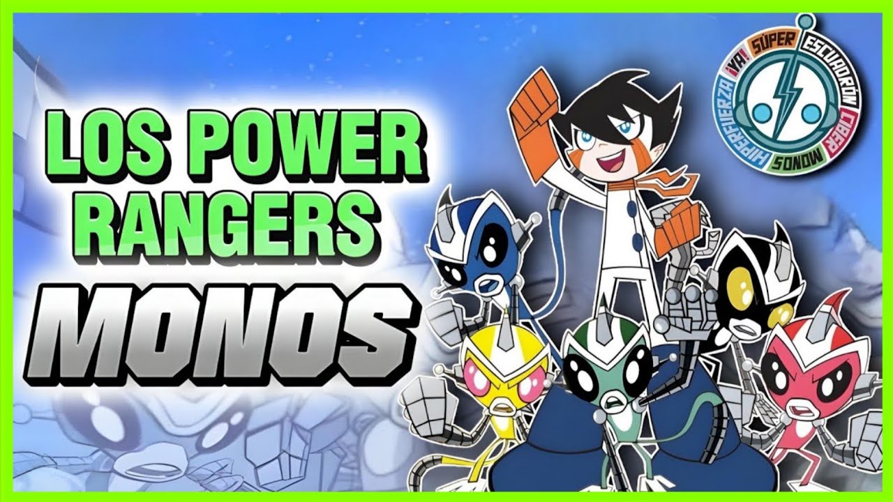 CIBER MONOS ¡YA!: La SERIE que mezcló ANIME y a los POWER RANGERS