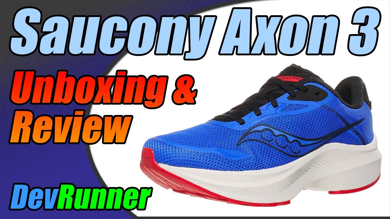 DevRunner: Saucony Axon 3 Review - Wow! What a Surprise! Best value road running shoe of 2023?