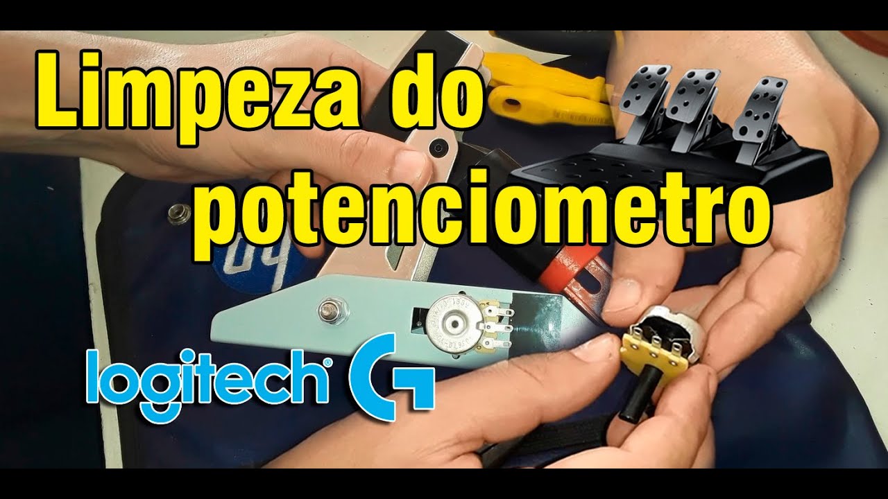 Como limpar os sensores dos pedais logitech G27\G29\G920