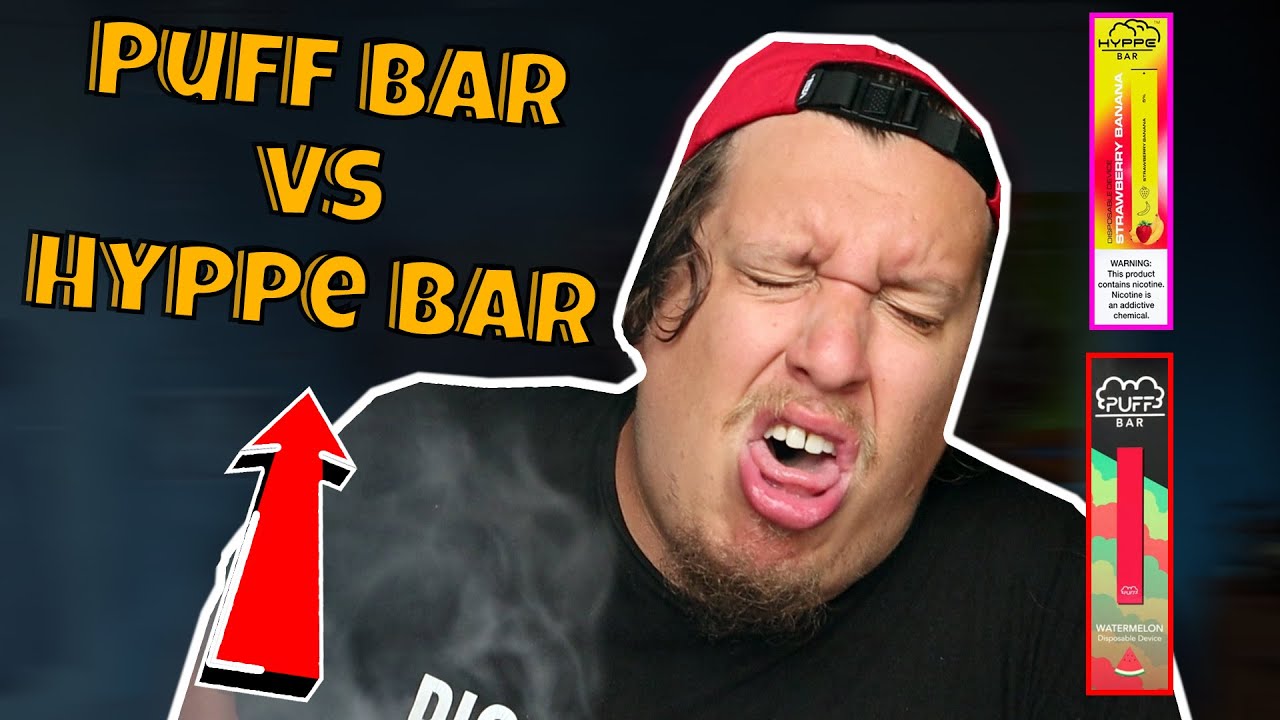 Hyppe Bar Disposable Vape vs Puff Bar Review