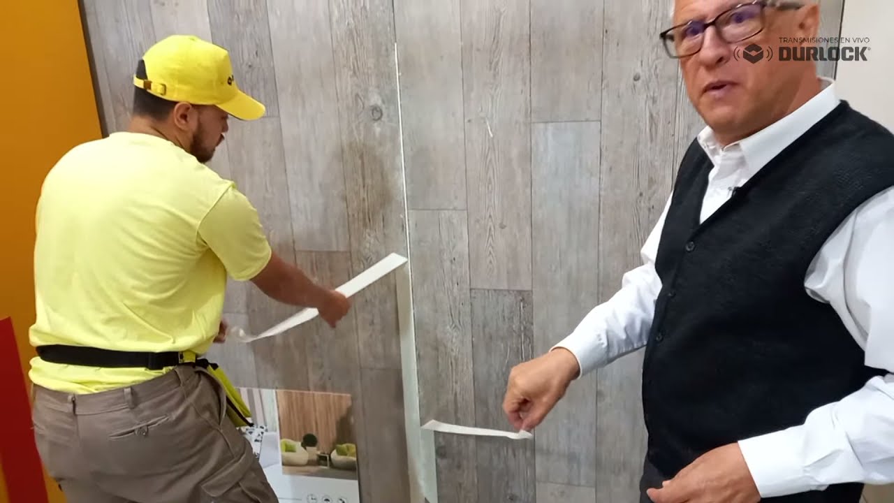Revestimientos decorativos en 1 solo paso: Simplísima -  Durlock® EN VIVO