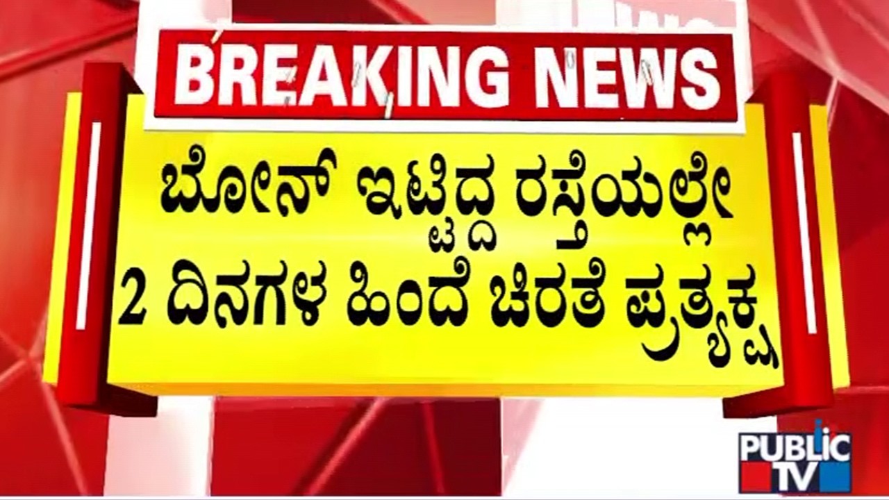 Leopard Spotted In Andrahalli, Bengaluru | Public TV