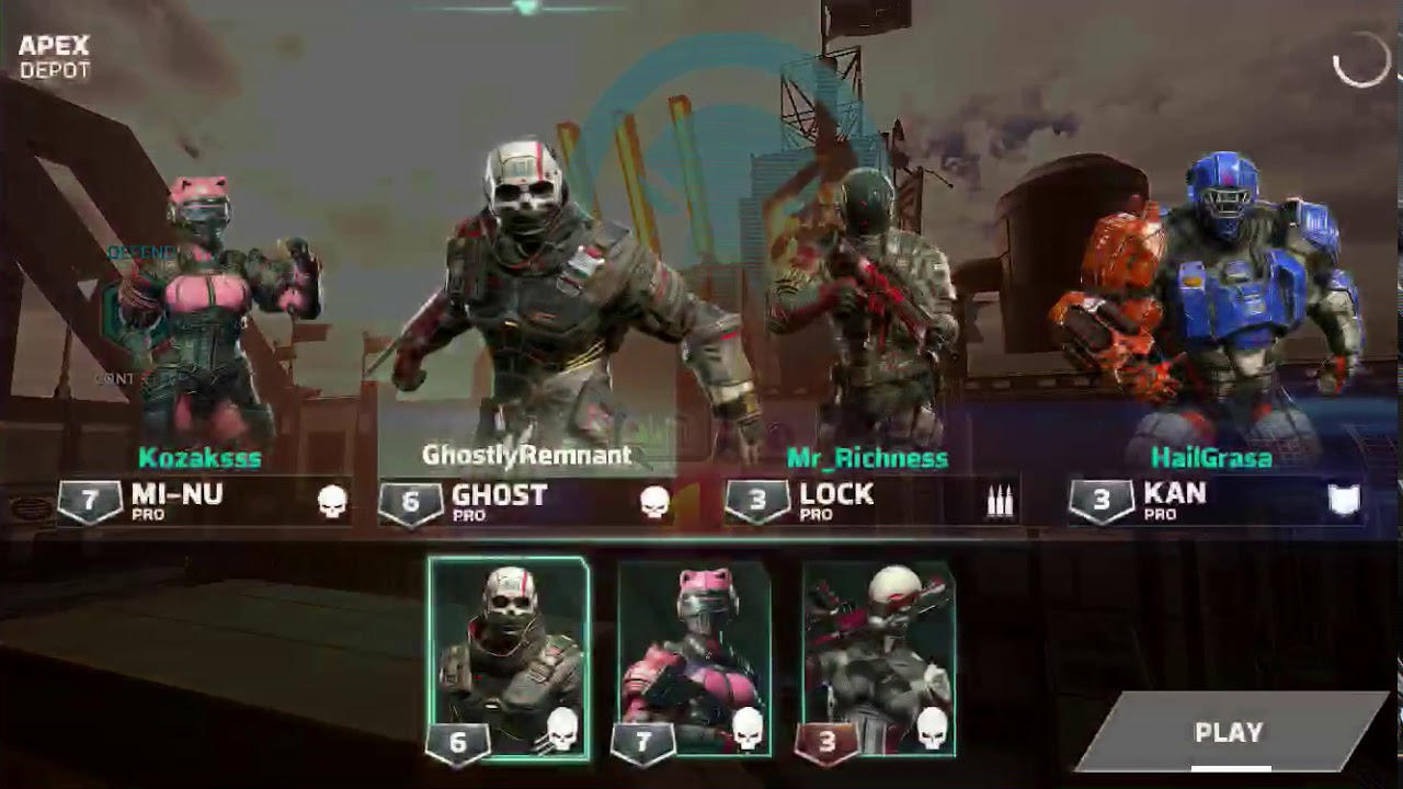 Modern Combat Versus: Amazing Multiplayer Match, Chasing Mi-Nu