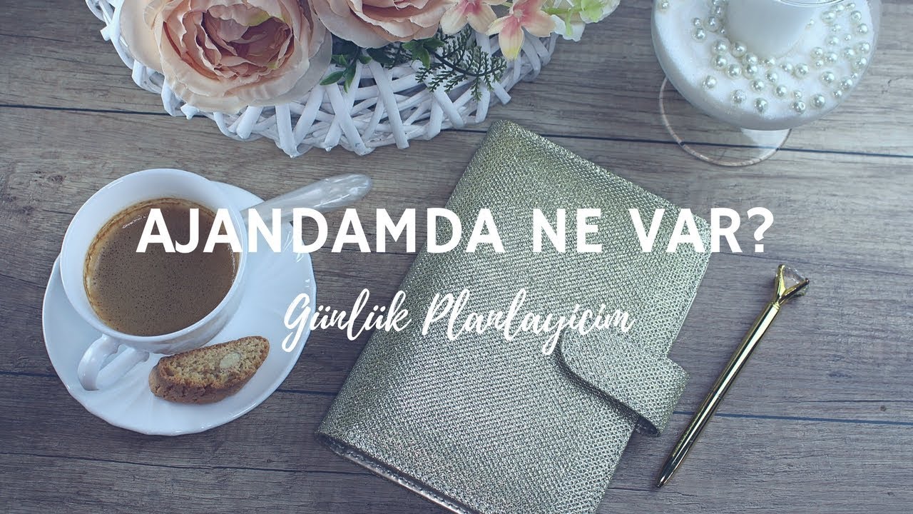 Genel Ajandam ve Günlük Ayraç Yapımı