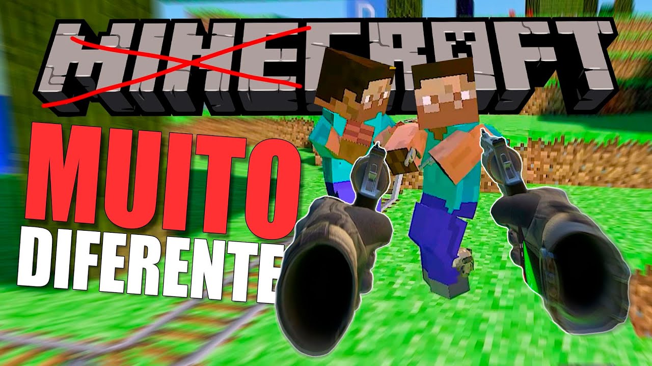 Minecraft mas é um pouco Diferente