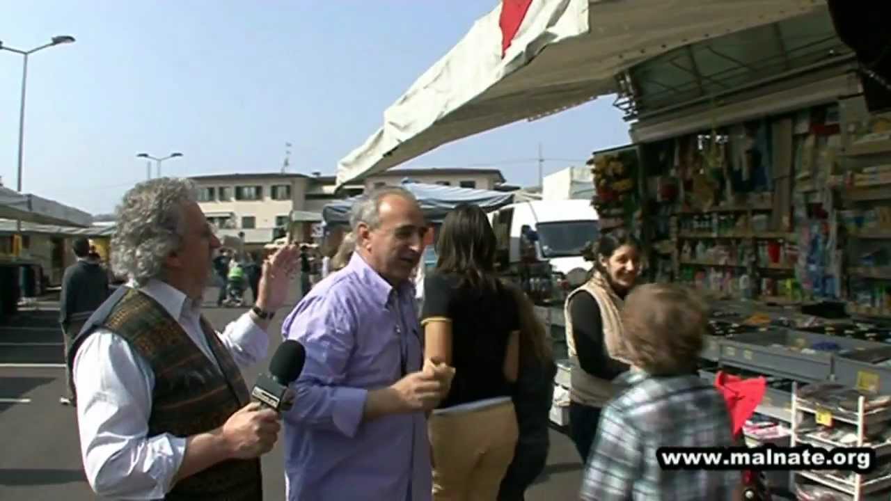 il mercato di Malnate, suo spostamento 24 marzo 2012