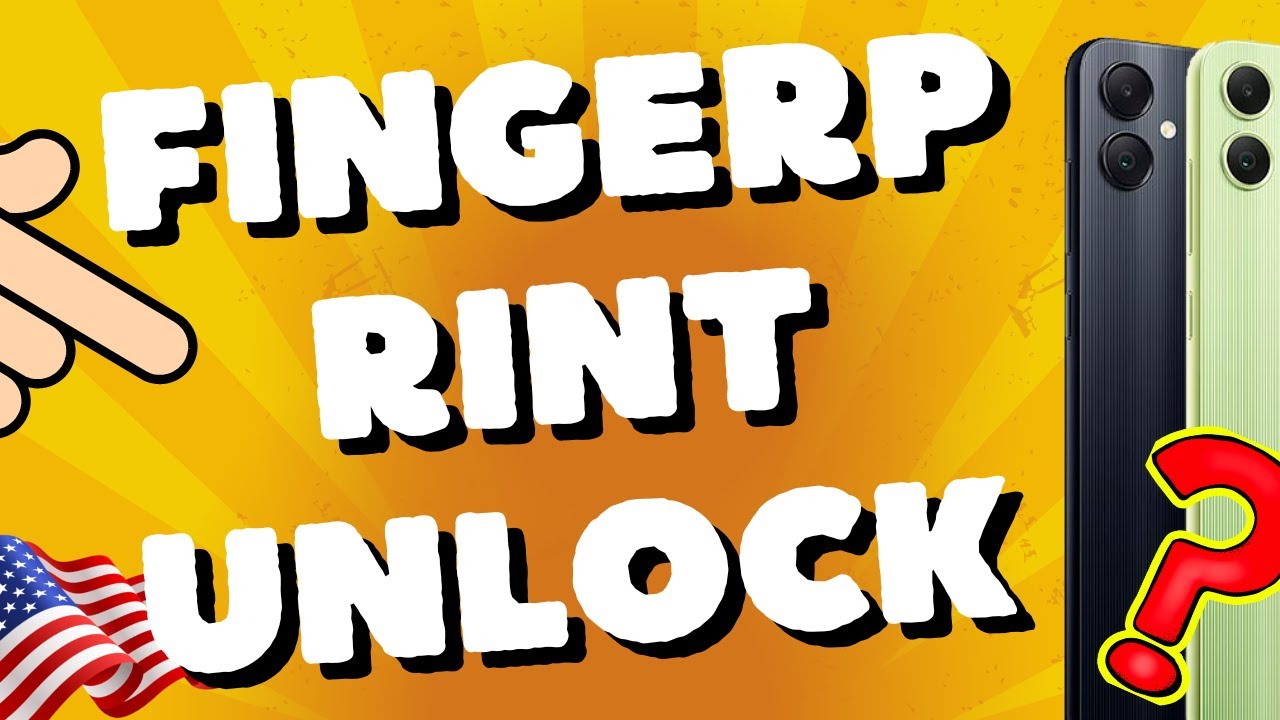 Does Samsung Galaxy A04 A05 support Fingerprint Unlock