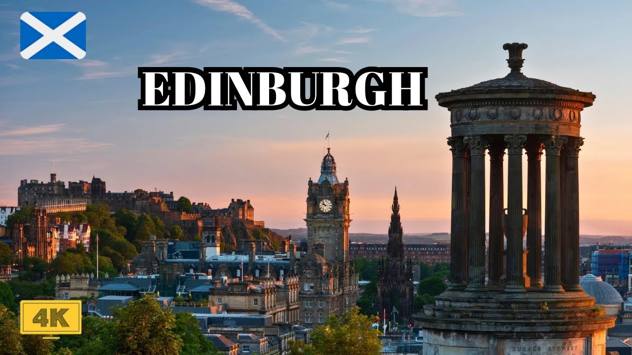 [4K] Edinburgh Street Walking Tour | Scotland #39