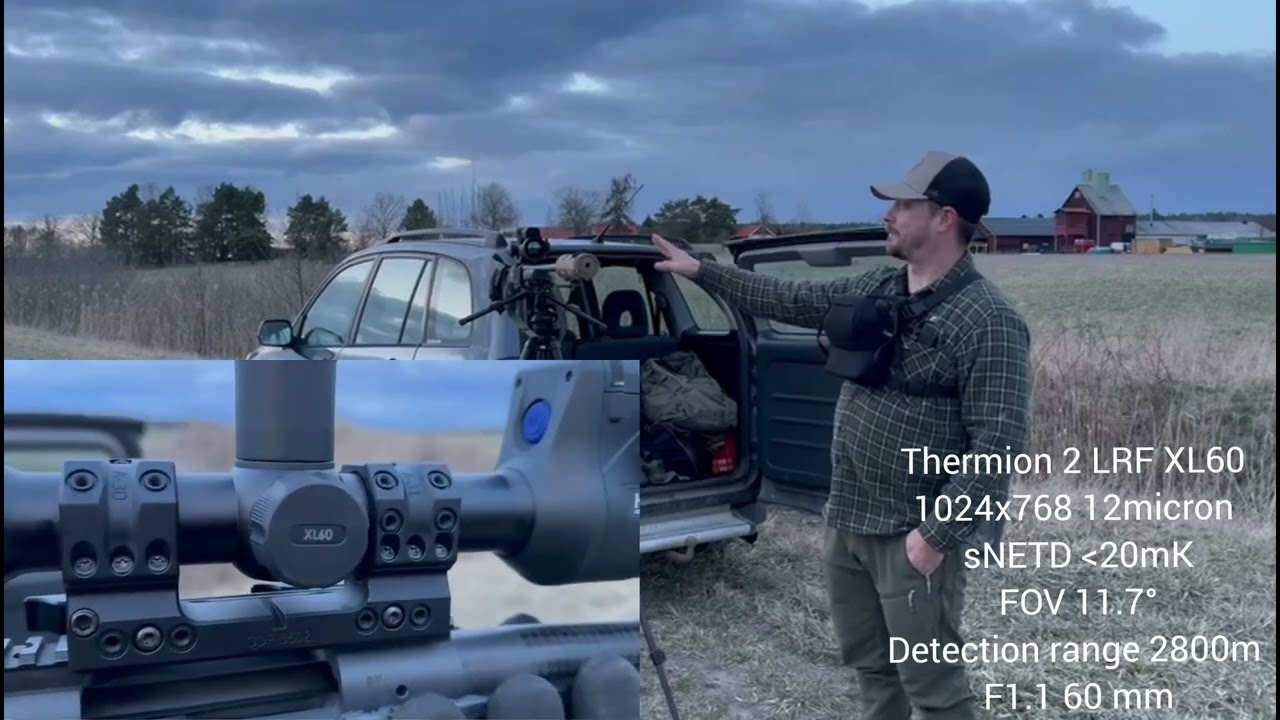 Wild Boar Hunting in Sweden with Pulsar’s New Thermal Units, KJI tripod + Bergara B14 Crest Carbon