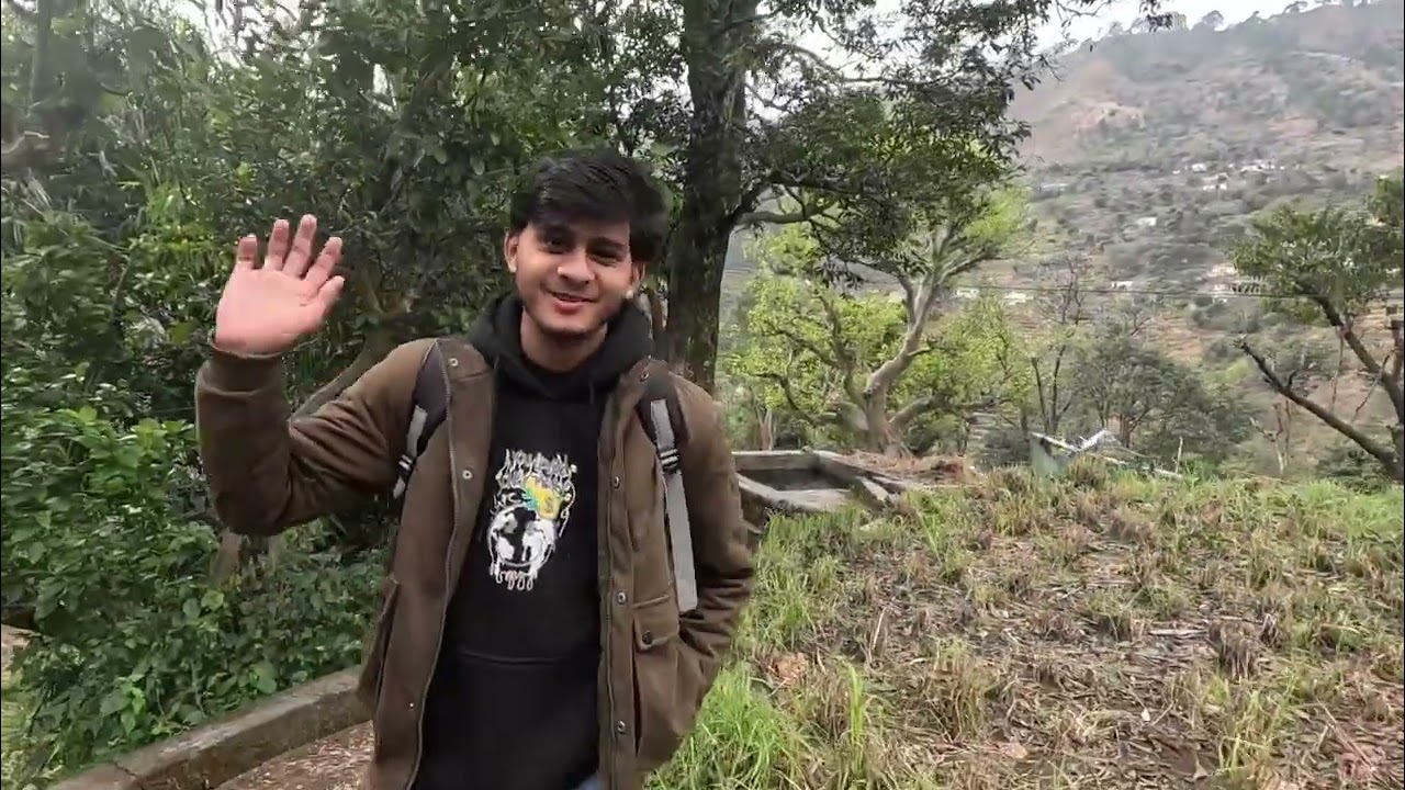 A day at my friend's mountain village (uttrakhand)