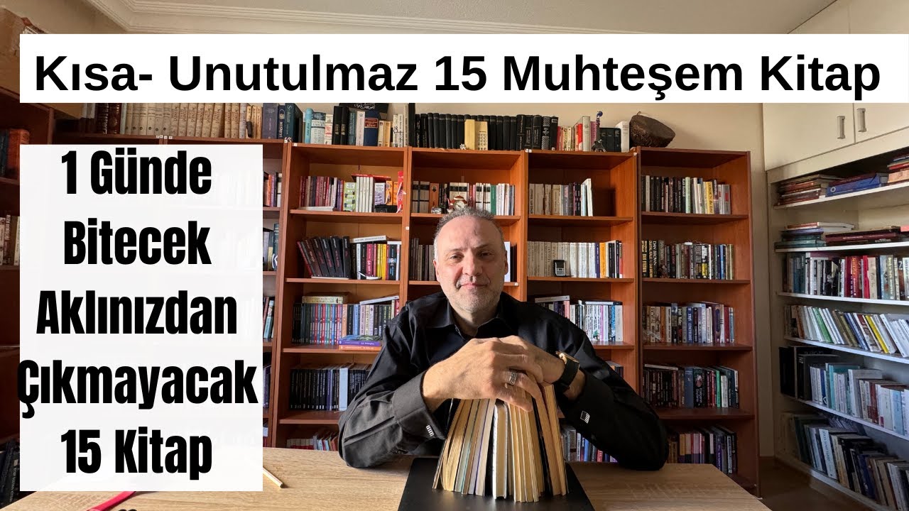 Kısa ama Unutulmaz 15 Muhteşem Kitap / Kitap Önerileri / Kitap Alışverişi