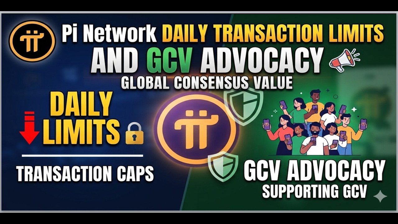 Лимиты ежедневных транзакций в Pi Network и поддержка GCV