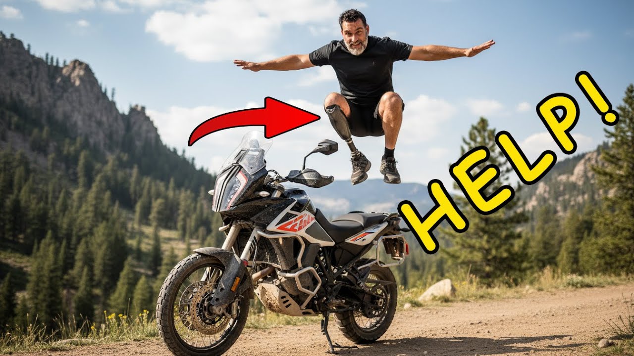 One-Leg ADV Motorcycle Engineering Help