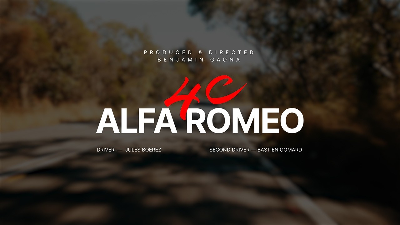 Alfa Romeo 4C | Cinematic Short Film