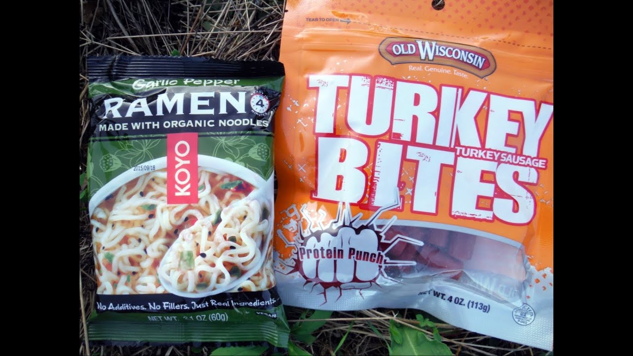 Freezer Bag Cooking Ramen Noodles:  Less Mess on the Trail