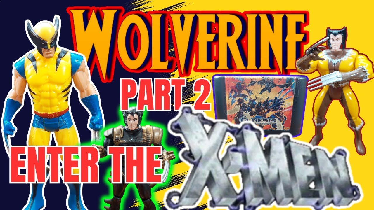 Wolverine : Enter The X-Men - Vintage Comics, TV , Toys & Video Games of the 80s & 90s