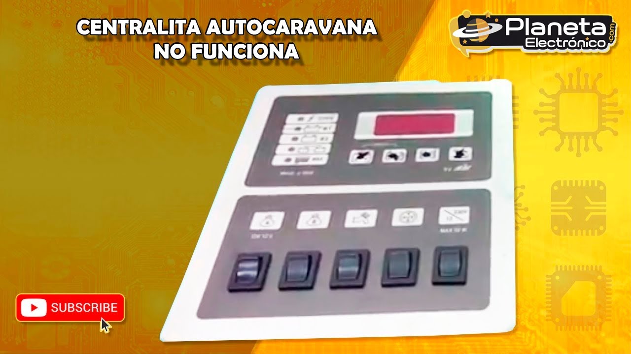 Centralita autocaravana NO FUNCIONA
