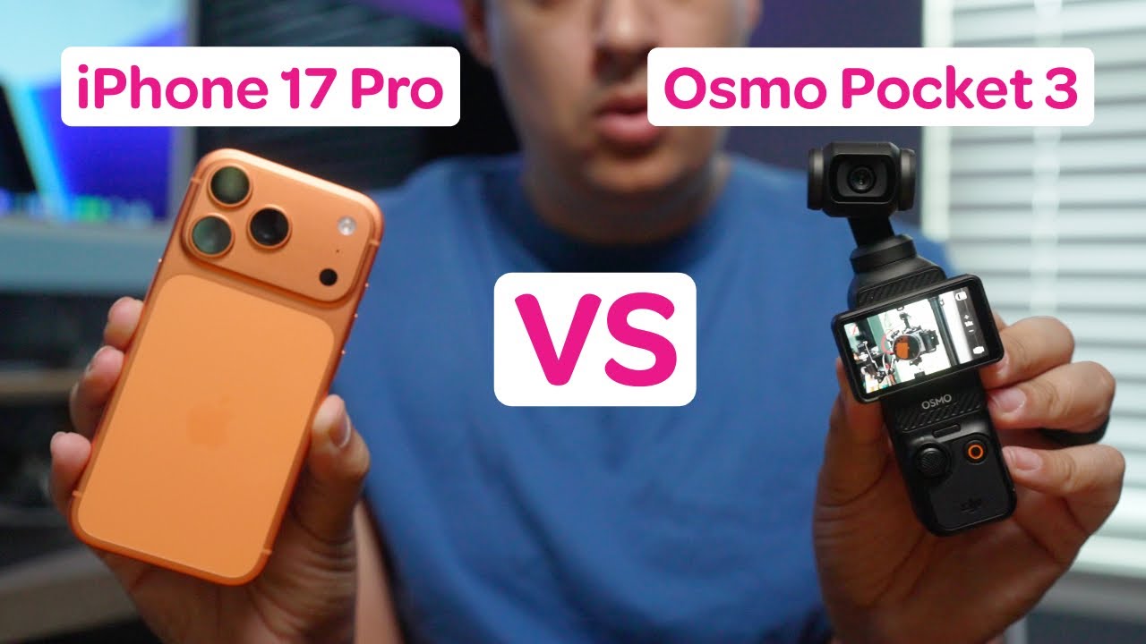 iPhone 17 Pro VS Osmo Pocket 3
